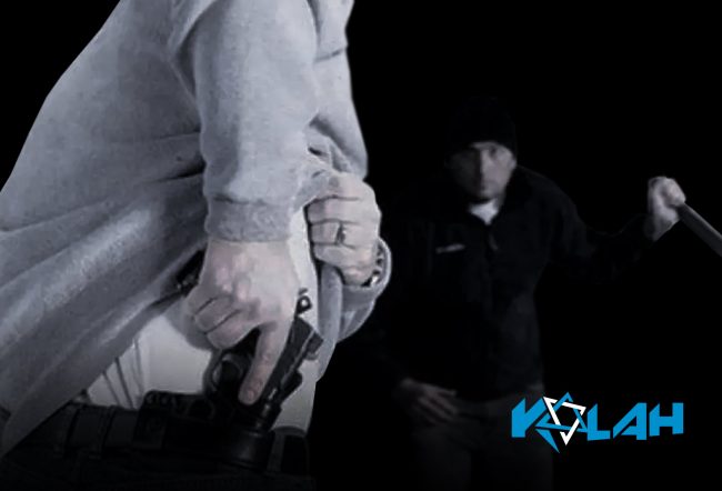 Pistola vs cuchillo Kalah System México