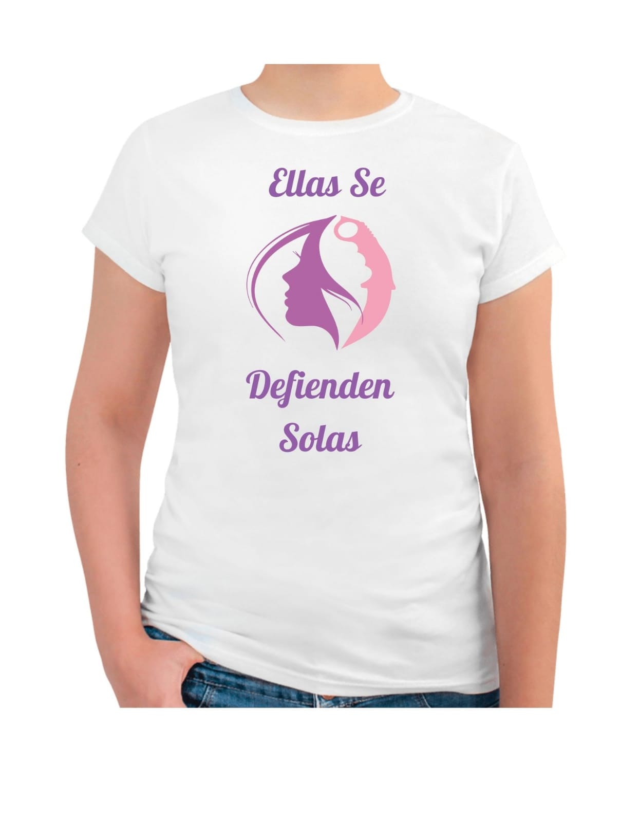 Playeras Para Dama - Ellas Se Defienden Solas - Imagen 3
