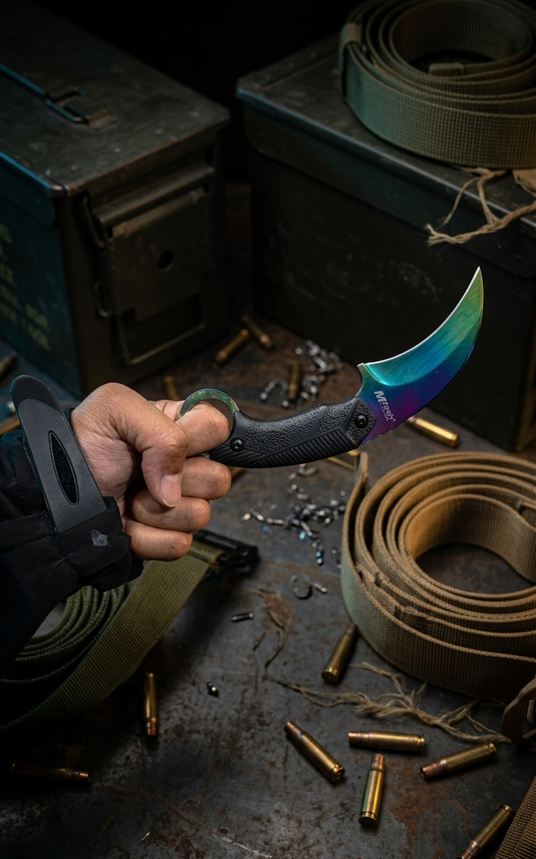 Karambit de Hoja Fija MTech USA