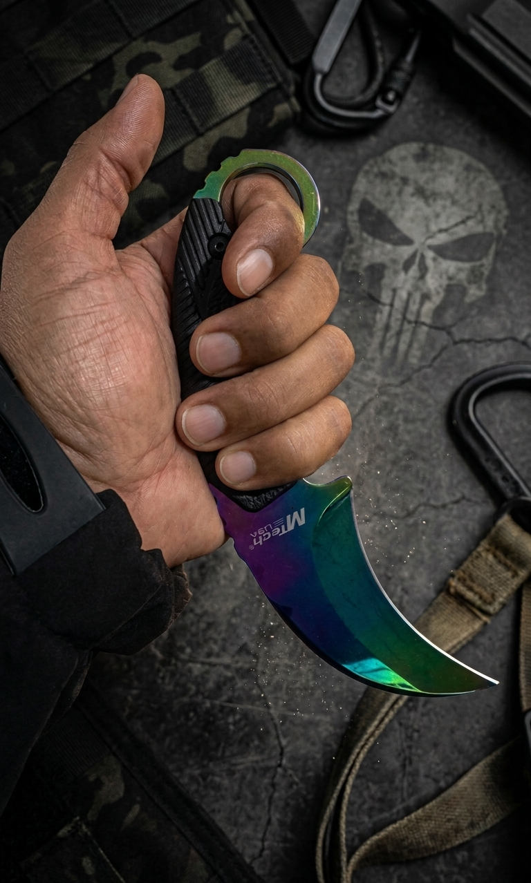 Karambit de Hoja Fija MTech