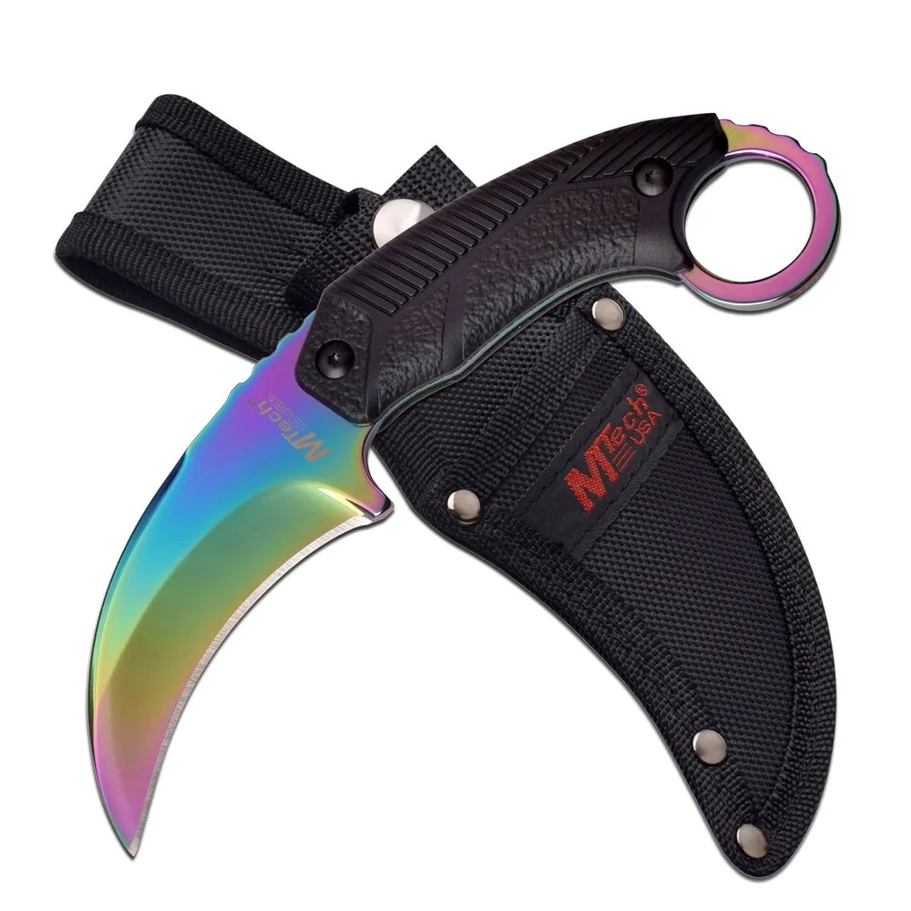Karambit de Hoja Fija MTech